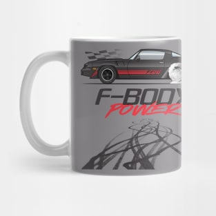 F-Body Power Black Mug